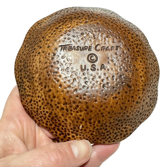 Vintage MCM Treasure Craft Oregon Trinket Dish - Picture 4 of 5